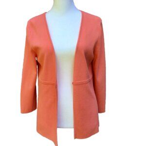 Madison Studio Women's Open Front Cardigan Sweater with One Button Closure Sz M